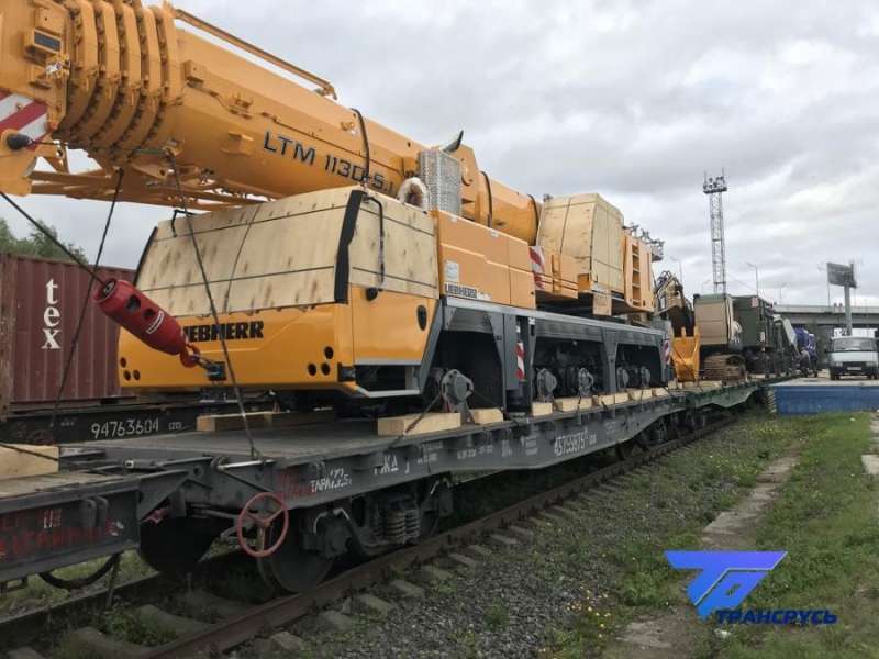 Пеpeбaзиpoвкa cтрoитeльнoй тeхники пo ЖД