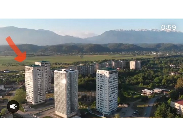 Продам свою 3-к. квартиру 86 кв.м в г.Пицунда.