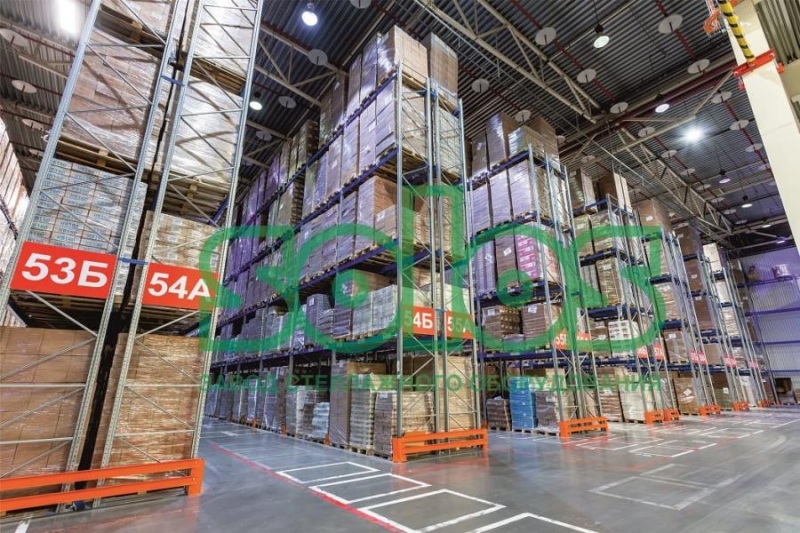 Стеллажи для склада, торговли и производства